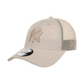 9Twenty Linen Yankees Trucker Cap