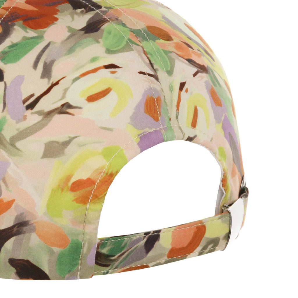 Soft Flower Print Cap