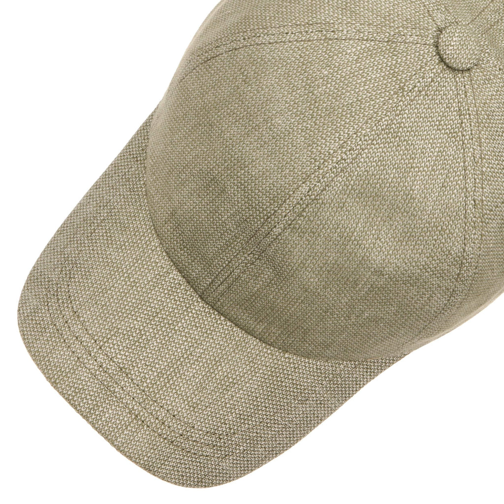 Structured Linen Cap