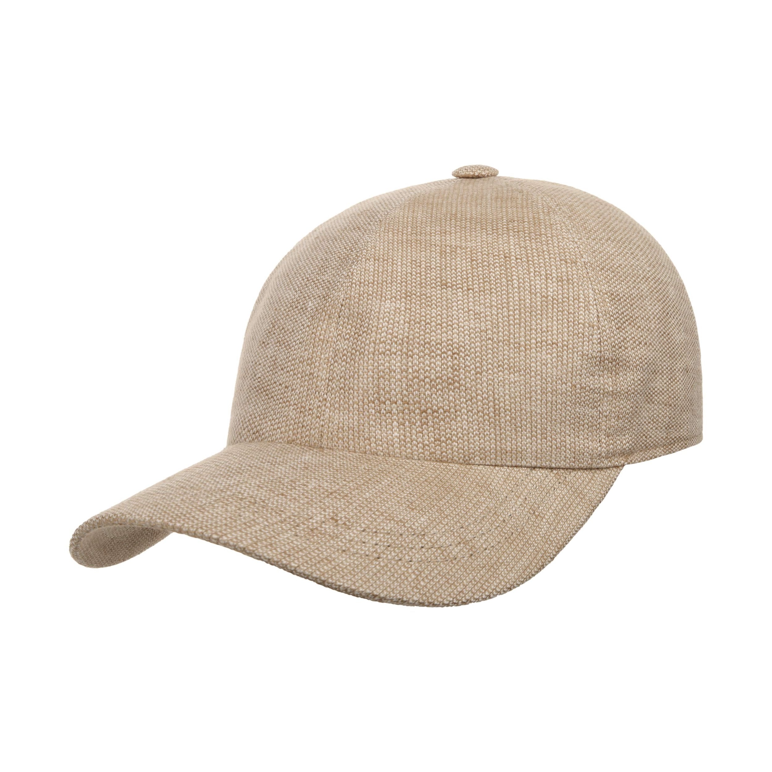 Structured Linen Cap