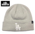 Los Angeles Dodgers Beanie Knit 47 Brand Fold Grey