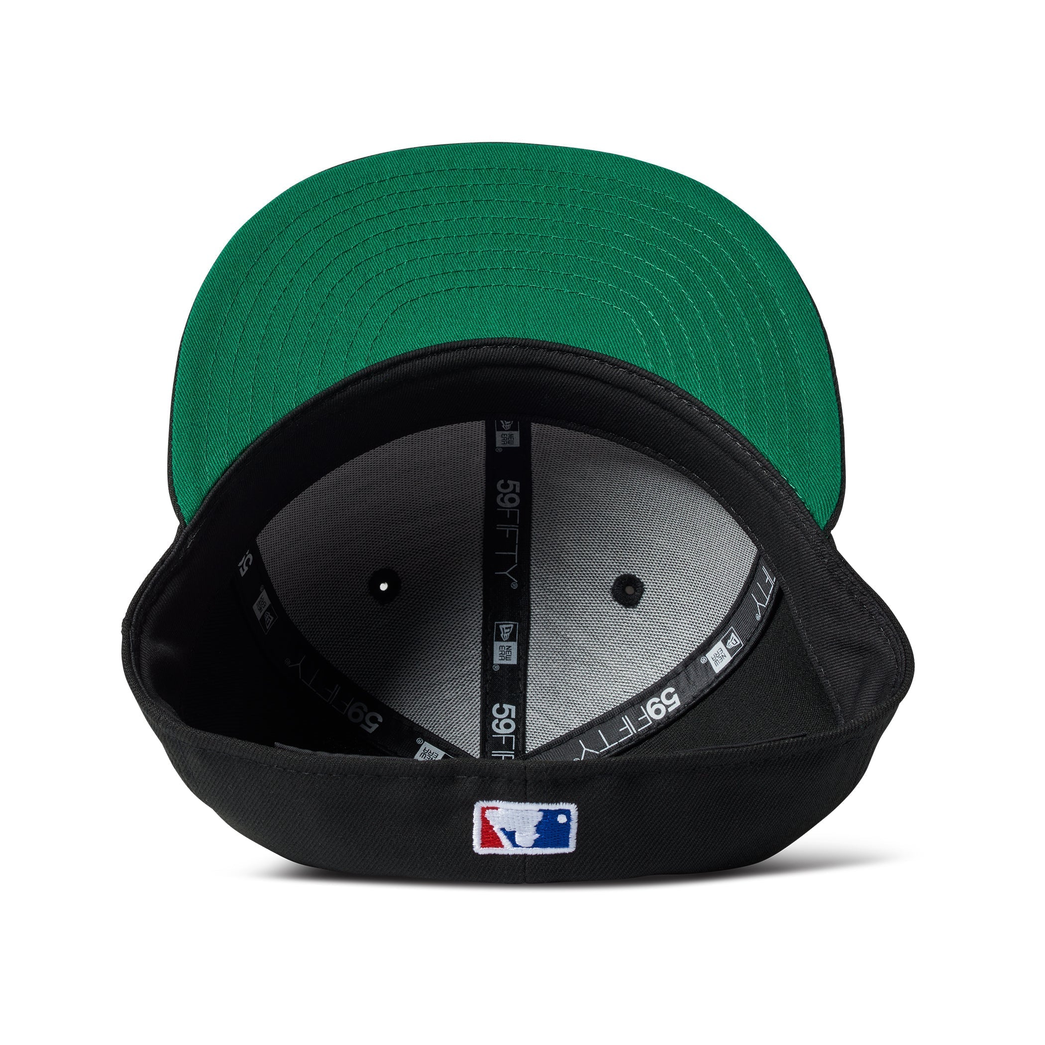 New Era Micro Lockup Dodgers 59Fifty Fitted Black