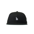 New Era Micro Lockup Dodgers 59Fifty Fitted Black
