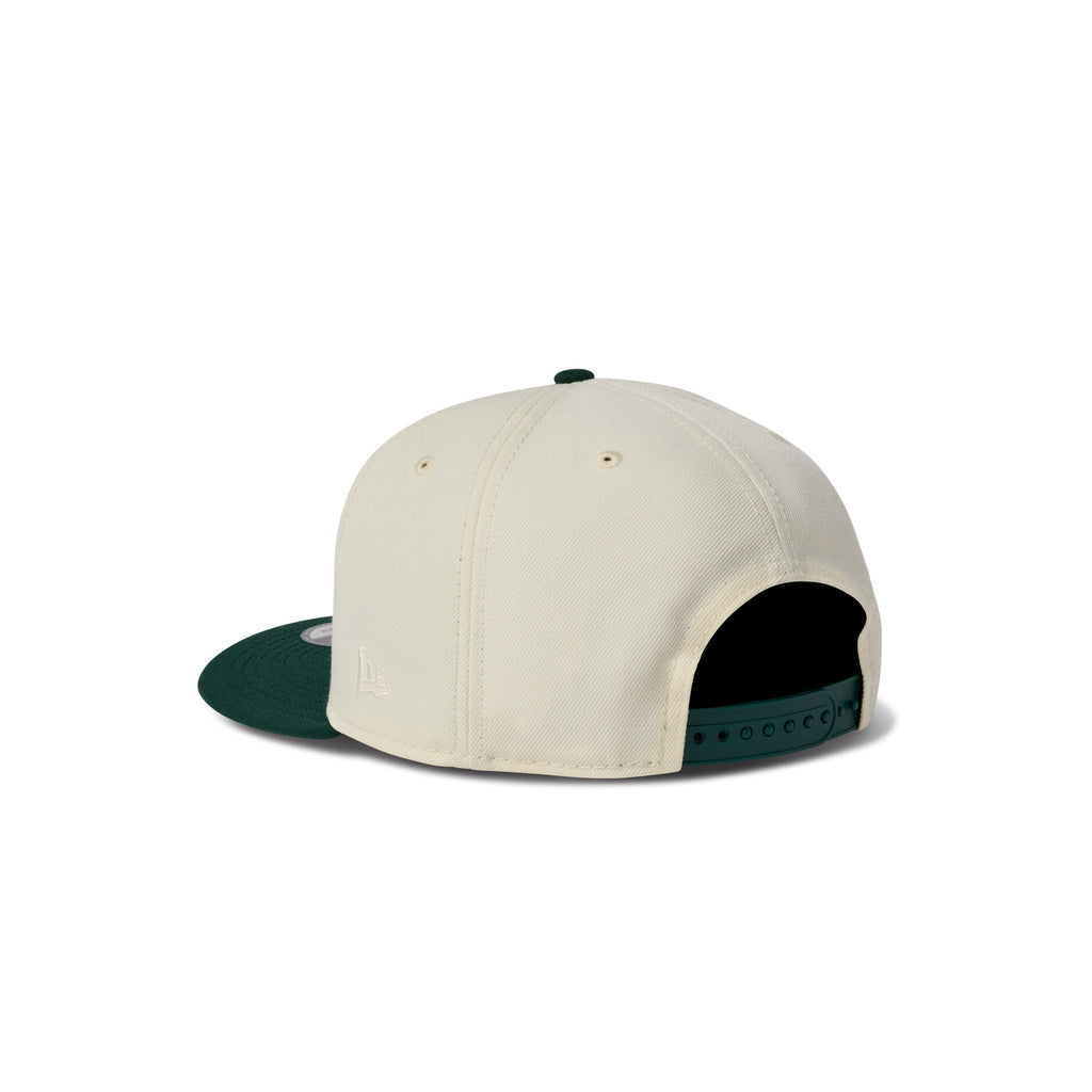 New Era Los Angeles Dodgers 9Fifty A Frame Curve Upside Down Snapback Two Tone Green