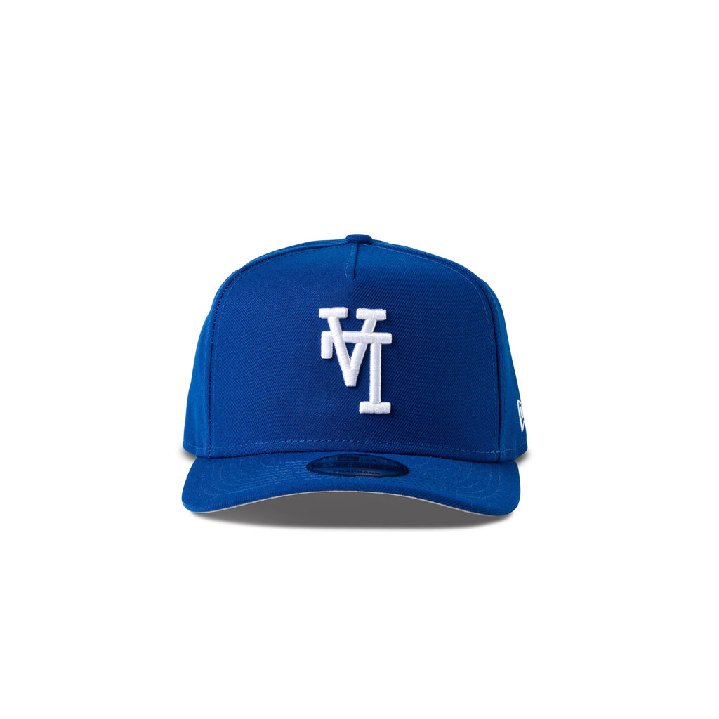 New Era Los Angeles Dodgers 9Fifty A Frame Curve Upside Down Snapback Blue