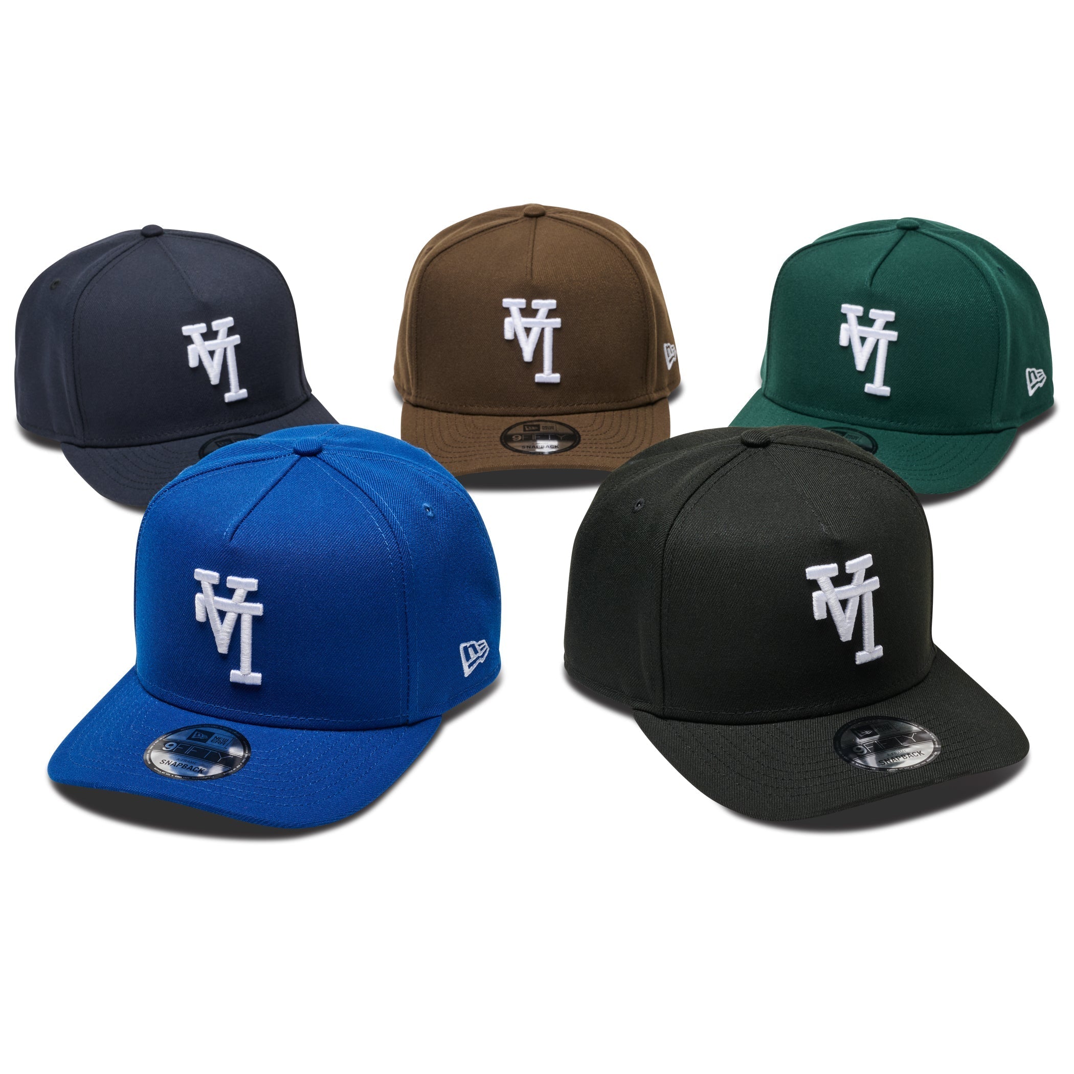 New Era Los Angeles Dodgers 9Fifty A Frame Curve Upside Down Snapback Walnut
