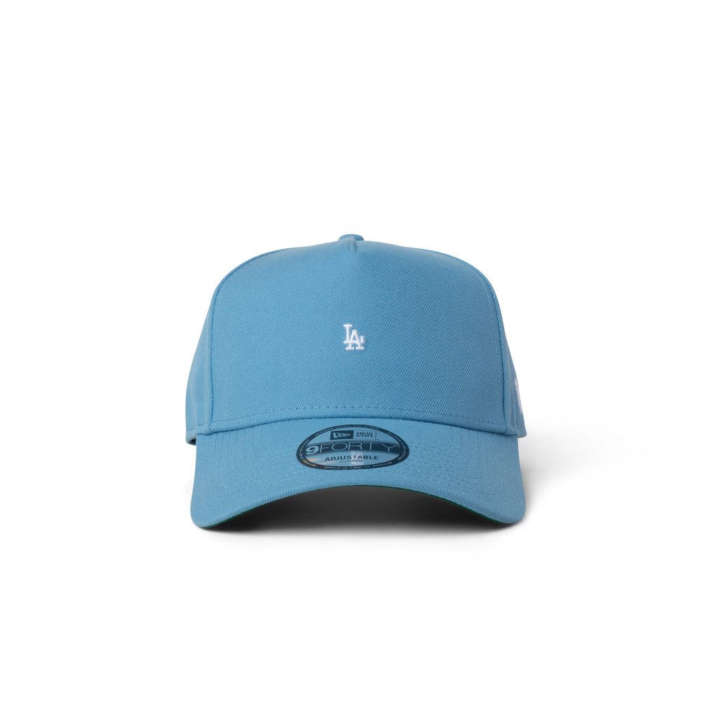 New Era Dodgers Super Micro Logo 9Forty A Frame Snapback Sky Blue