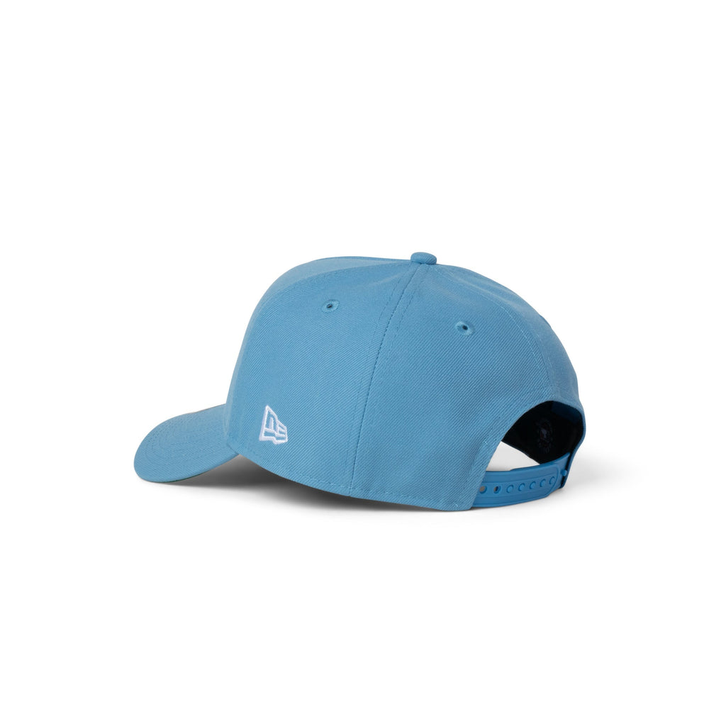 New Era Dodgers Super Micro Logo 9Forty A Frame Snapback Sky Blue